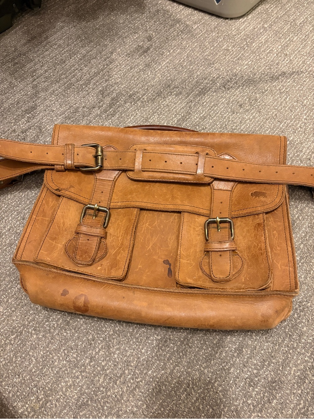 Buffalo Jackson Roosevelt Leather Briefcase